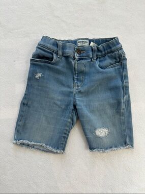 OshKosh B'gosh Light Blue Distressed Denim Shorts